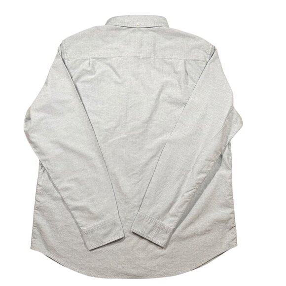 Mens Nike XXL Gray Long Sleeve Button Down Shirt - Engineered for World Class - Picture 2 of 10